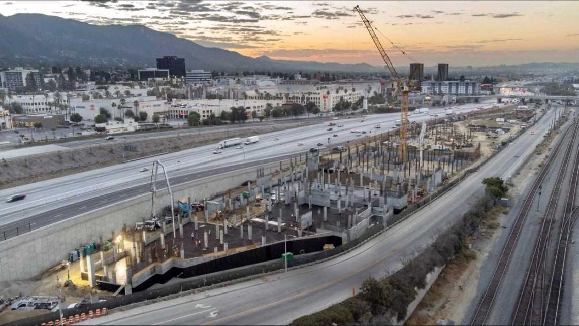 573 apartments start to rise at 777 N Front Street in Burbank